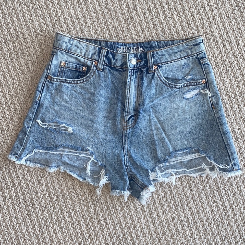 Wild Fable Ripped Denim Shorts
